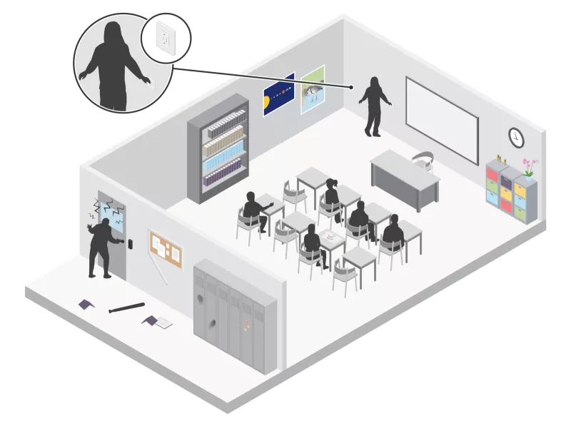 AXIS C8310 Volume Controller - trigger alarm