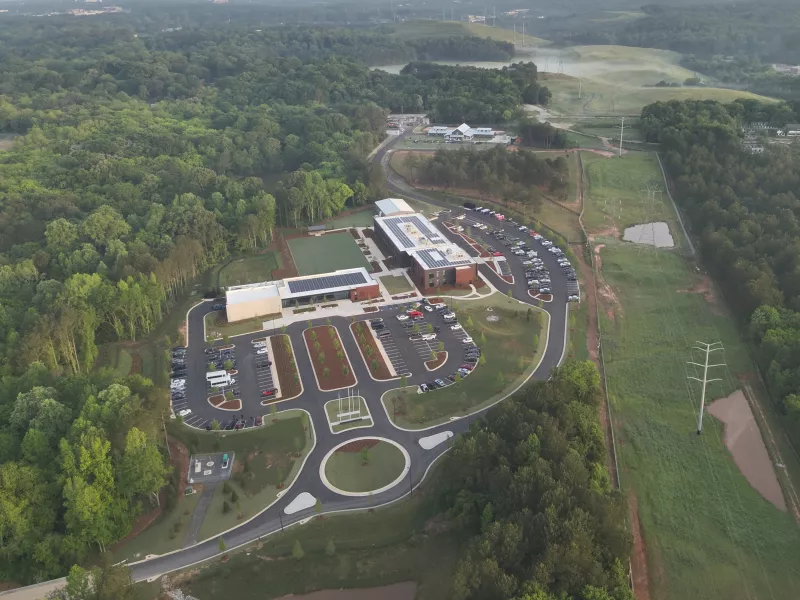 Aerial Campus View of Atlanta Public Safety Training Center