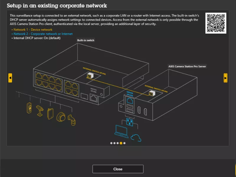 AXIS Recorder toolbox interface