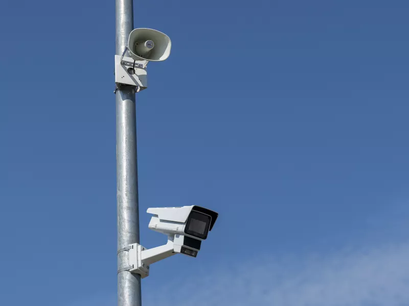 Horn speaker e radar Vergnano