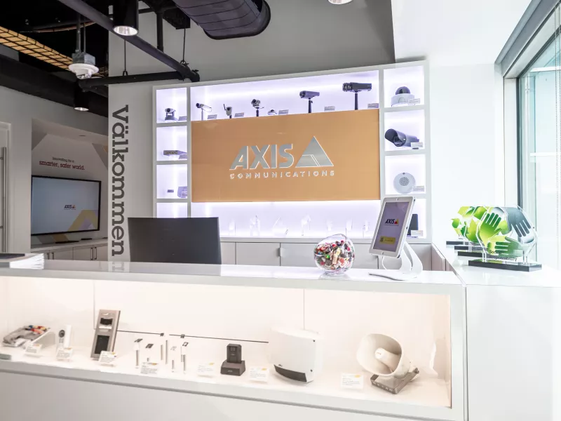 New York Axis Experience Center Axis Communications innovation timeline