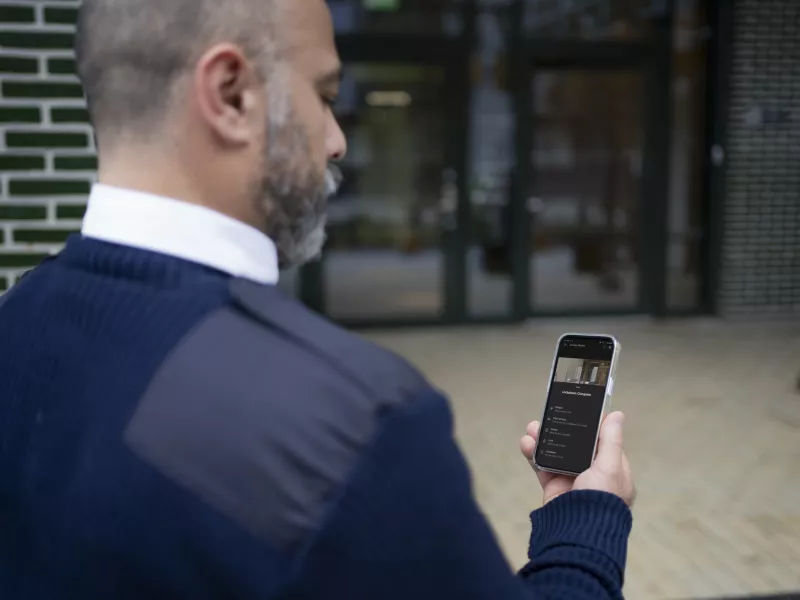 Remote monitoring ACS mobile application, access control solutions