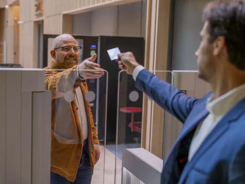 Anti-passback access control feature