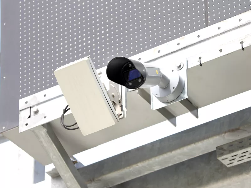 Network cameras installation for tolling system