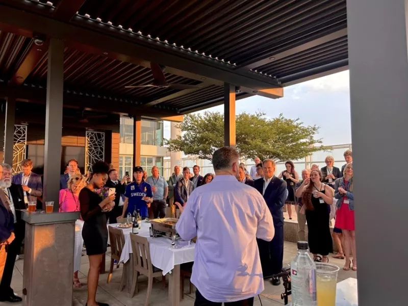 Fort Lauderdale Axis Experience Center Sweden Day event with the Swedish American Chamber of Commerce