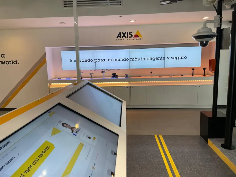 Museu de tecnologia da Axis Communications