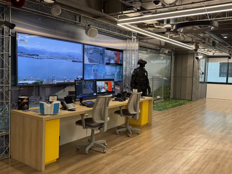 Axis Experience Center de São Paulo Sala de Control Axis