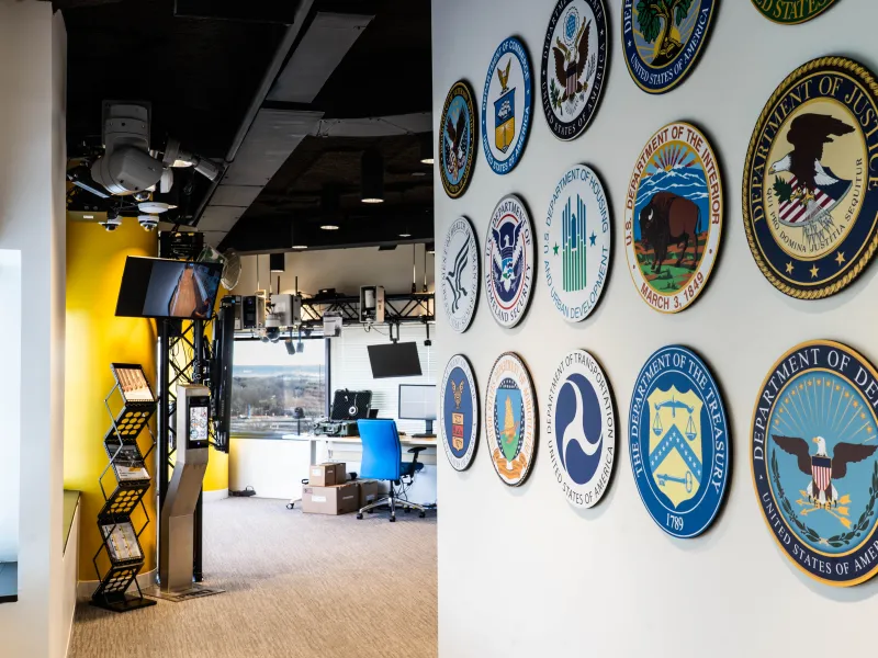 DC Axis Experience Center Fed Space showcasing secure, government-focused technology solutions