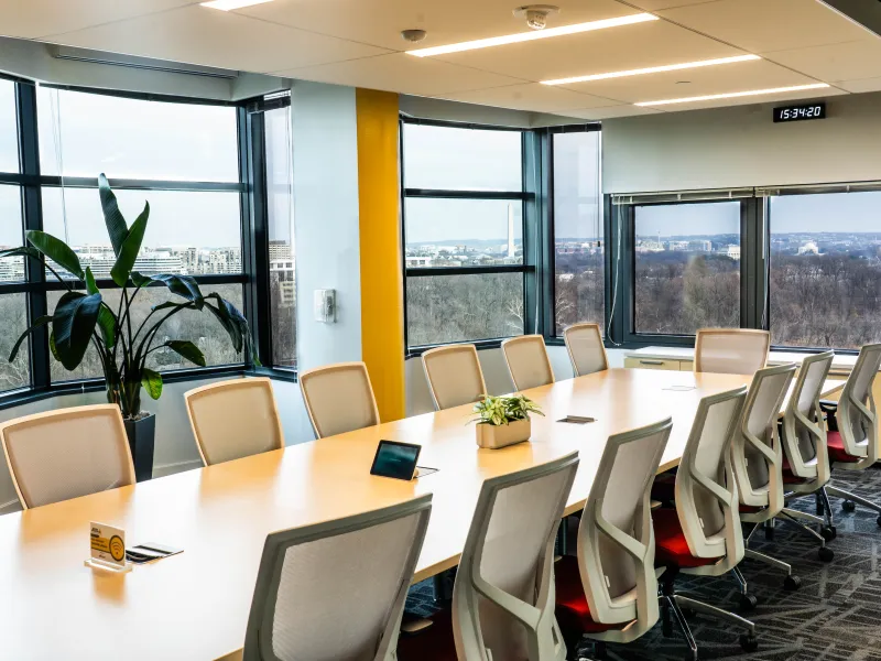 DC Axis Experience Center Washington conference room designed for meetings and collaboration