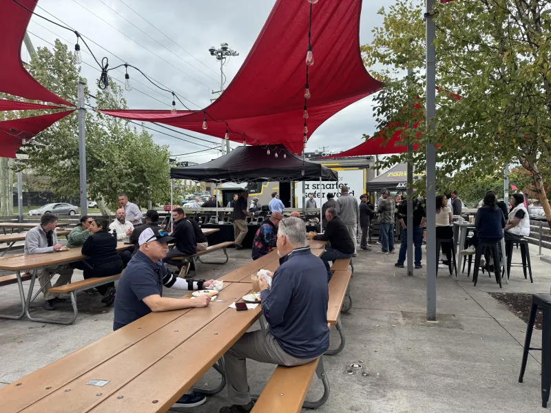 Axis Experience Vehicle customer appreciation event in Merrifield, Virginia