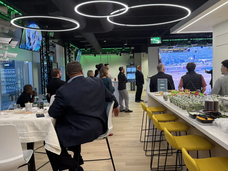 Holiday celebration with Infinite Technologies at Detroit Axis Experience Center