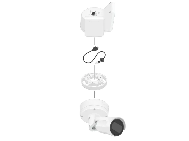 Illustration of  AXIS D2122-VE Radar - devices combinations