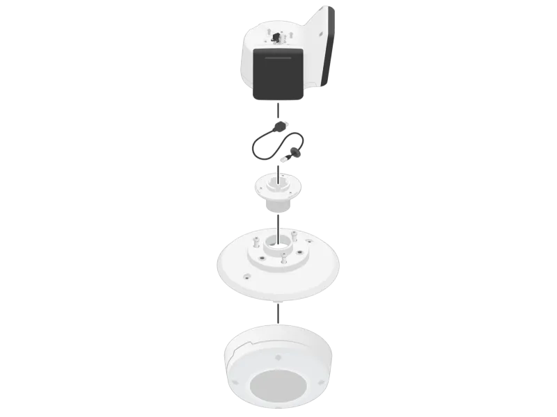 Illustration of  AXIS D2122-VE Radar - devices combinations