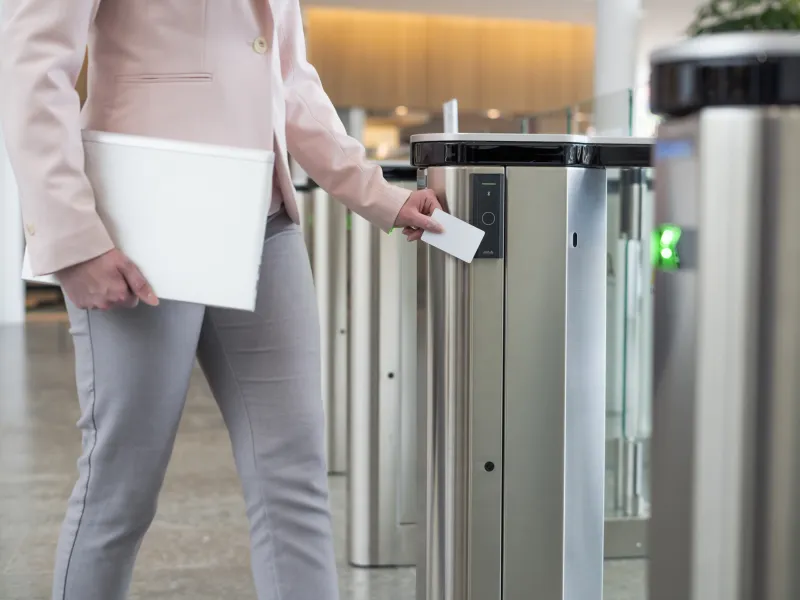 turnstile, AXIS A4612, IP Reader