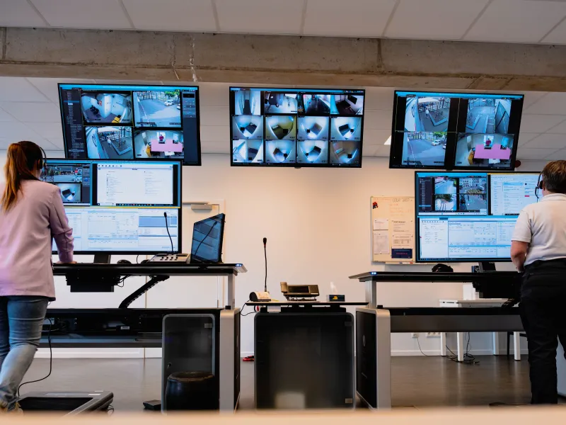 Public Safety City of Aalst Control Room 