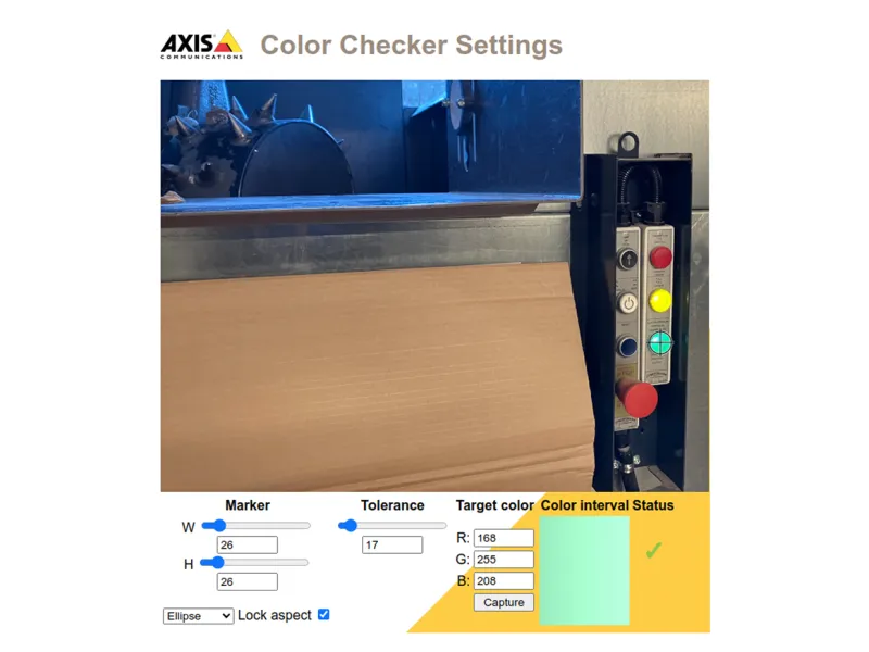 colorchecker UI