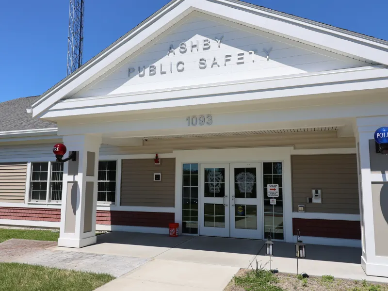 Exterior of Ashby Public Safety