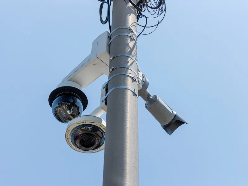 Cameras on poles in Chicopee