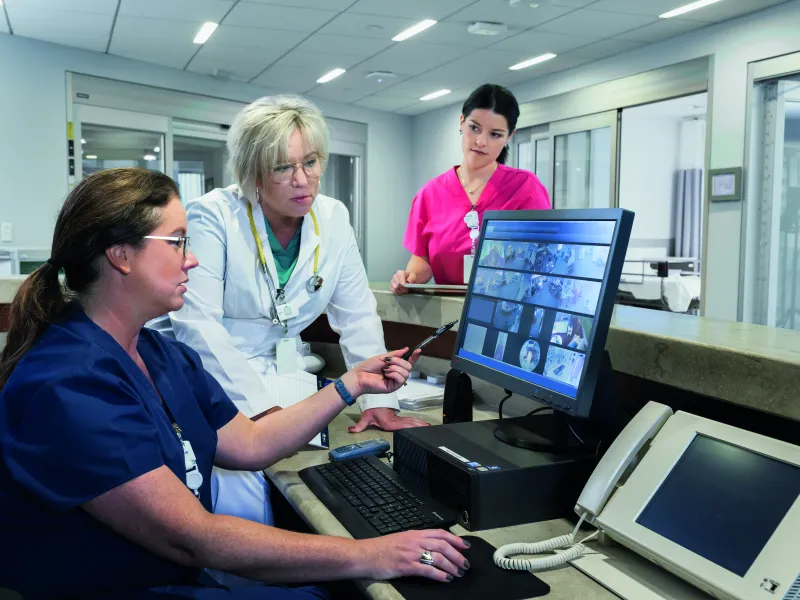 patient care and telesitting