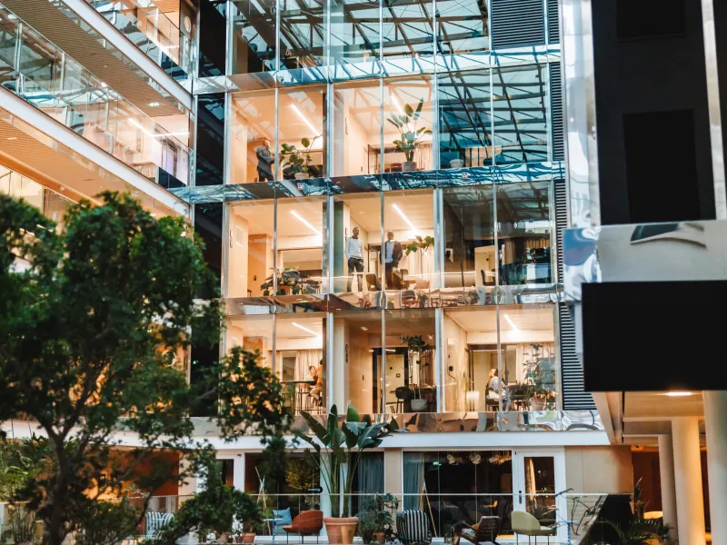 office building indoors