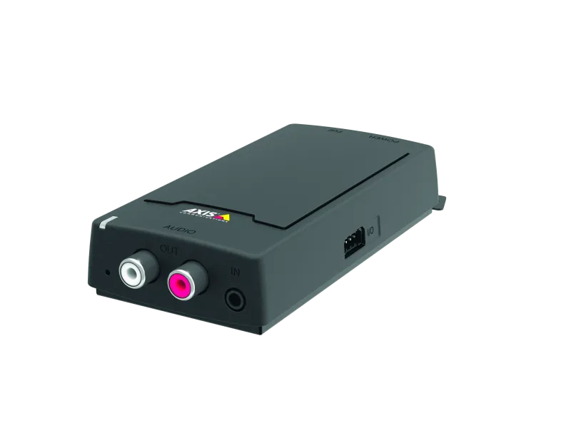 AXIS C8110, C8033 viewed from it's left angle.