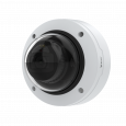 벽에 장착된 AXIS P3267-LV Dome Camera, 왼쪽에서 본 모습