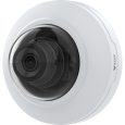 AXIS M4215-LV Dome Camera, pared, vista desde su ángulo izquierdo