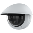 White AXIS M4225-LVE Dome Camera viewed from its left