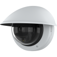 White AXIS M4227-LVE Dome Camera viewed from its left