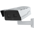 AXIS P1518-E Box Camera blanche, vue depuis son angle gauche