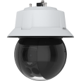 PTZ Camera with weathercap seen from left