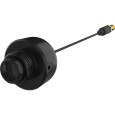 Black AXIS F2108 Standard Sensor viewed from its left angle