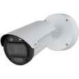 AXIS Q1808-LE outdoor bullet security camera with rugged housing and infrared lens.