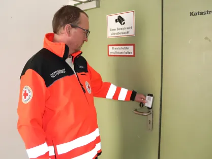 BRK Wunsiedel - Zutrittskontrolle 