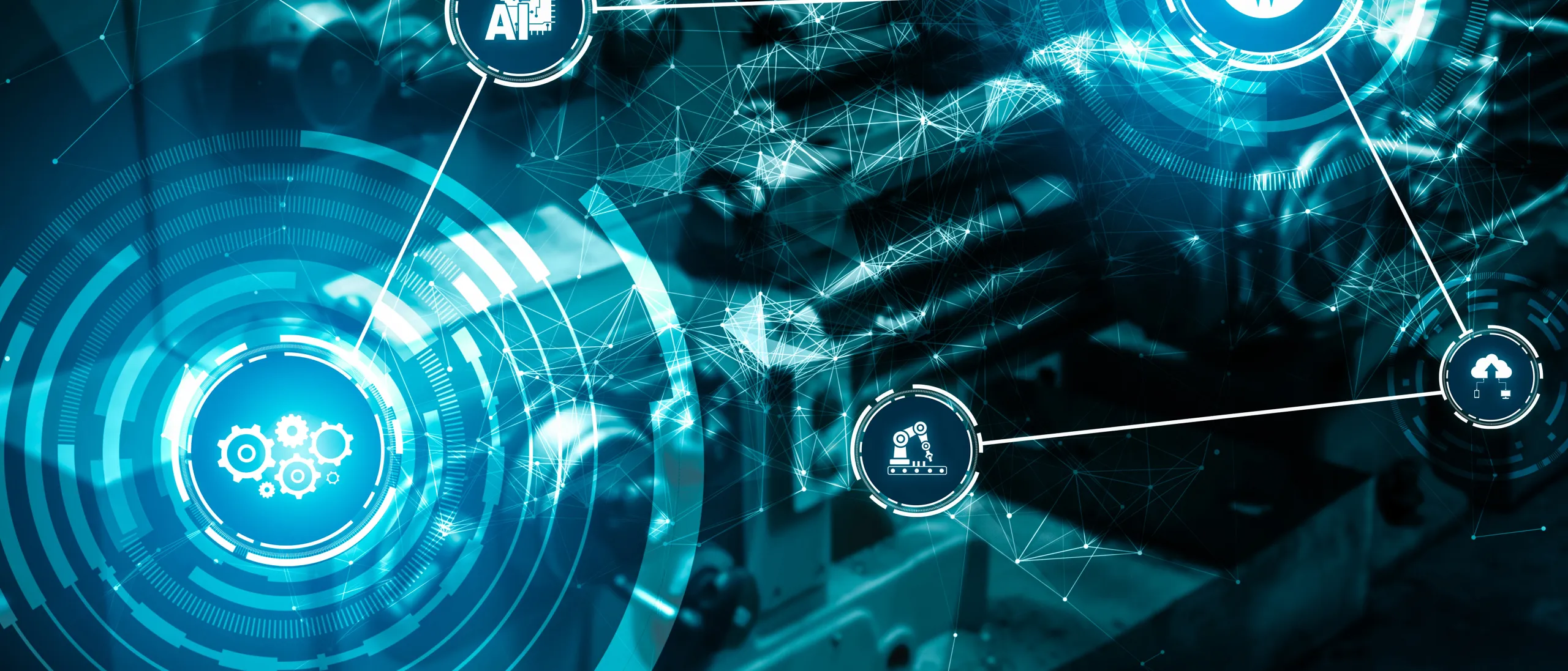 technological tool images with blue colors.