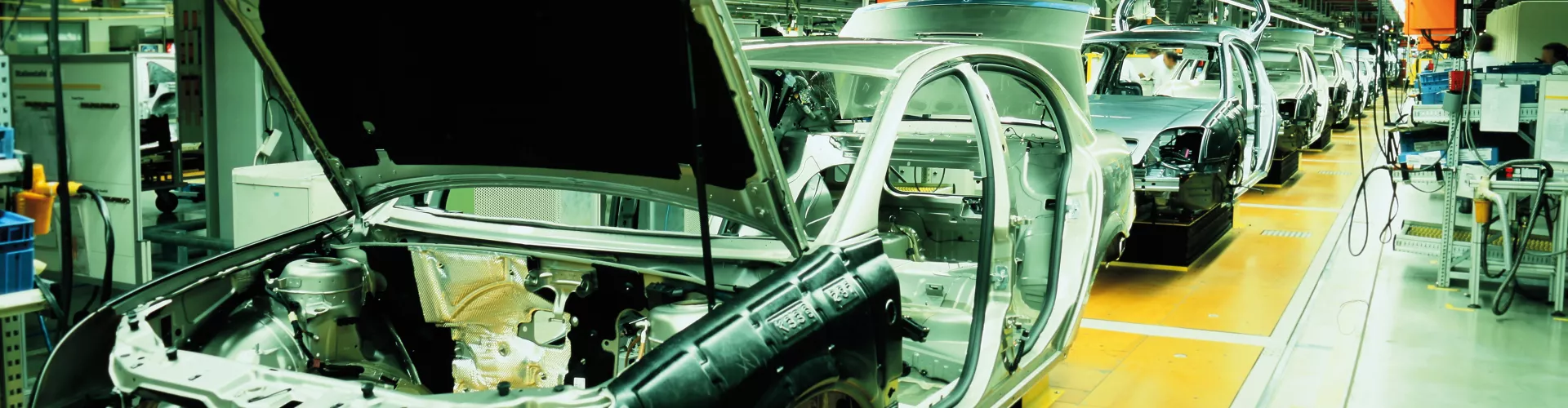 factory with car production