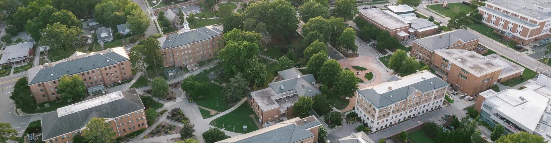 campus aerial view
