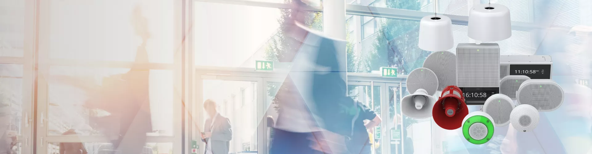 a packshot of all the network speakers