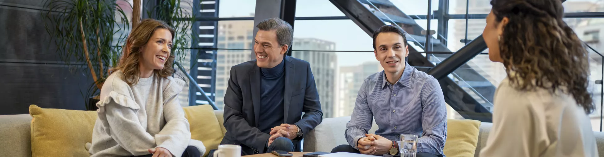 partner group sitting