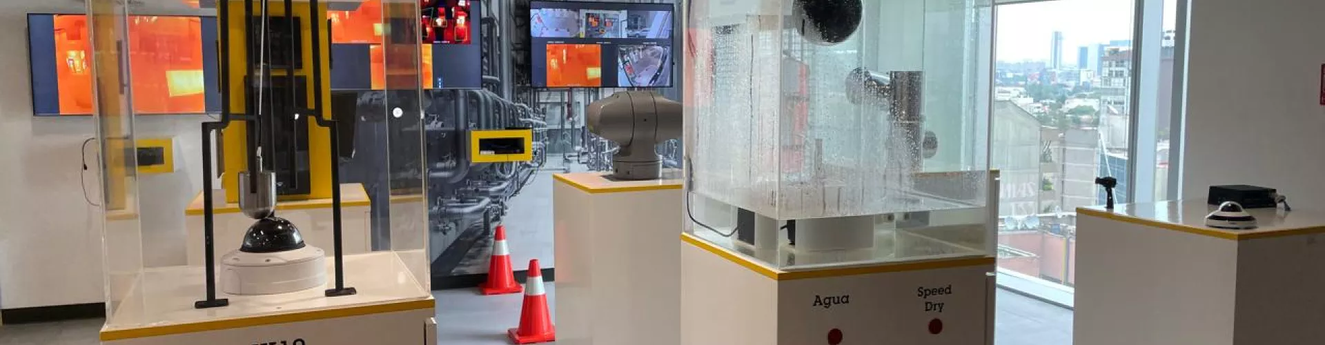 Experience Center, Axis Camera Durability Testing 