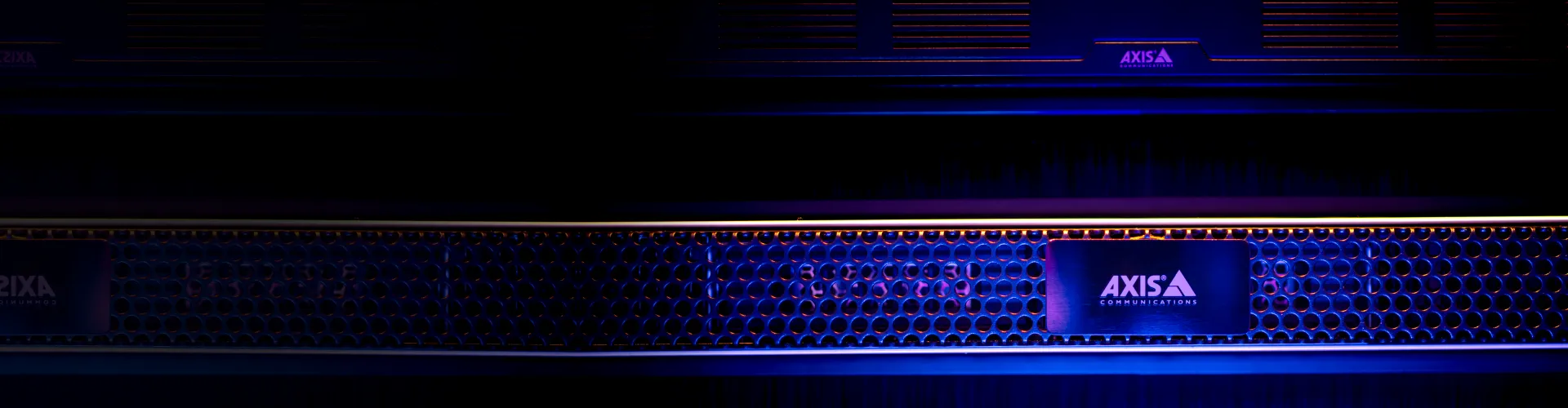 AXIS Recorder in a rack