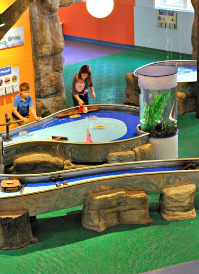 Play center at Children's Museum