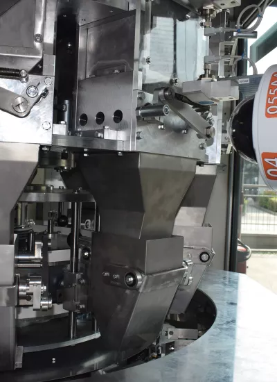 Dome camera on wall overlooking machines