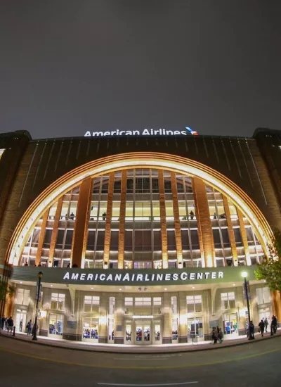 Exterior of American Airlines Center