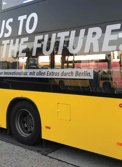 Bus from the side