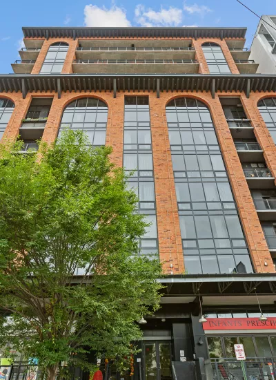 Exterior of Waldo Lofts 