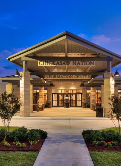 Chickasaw Nation Tish Info Center exterior