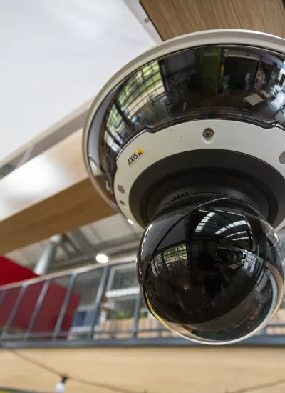 Axis camera installed in Whitehill & Bordon