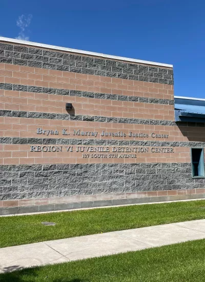 Exterior of District VI Juvenile Detention Center