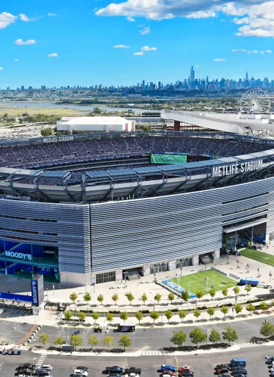 MetLife Stadium aerial shot